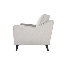 Darius Linen Fabric 2 Seater Sofa In Greige