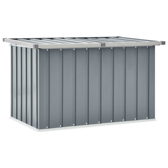 Alton Plastic Garden Storage Box Small In Grey