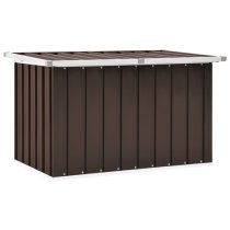 Alton Plastic Garden Storage Box Small In Brown