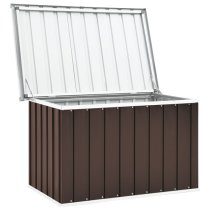 Alton Plastic Garden Storage Box Small In Brown