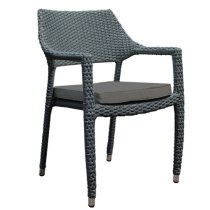 Onyx Outdoor Rattan Square Dining Table And 4 Armchairs