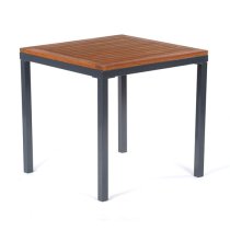 Dylan Hardwood Dining Table Square With 4 Side Chairs