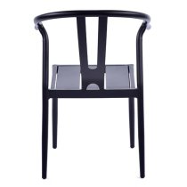 Matador Outdoor Aluminium Side Chair In Black