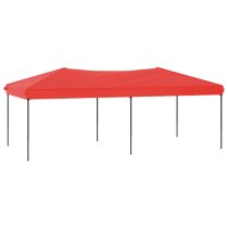 Truett Oxford Fabric 3m x 6m Folding Party Tent In Red