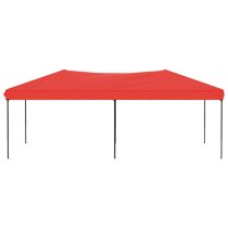 Truett Oxford Fabric 3m x 6m Folding Party Tent In Red