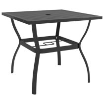 Clayton Small Steel 5 Piece Garden Dining Set In Anthracite