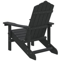 Clover HDPE Garden Seating Chair In Anthracite