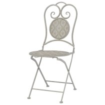 Sarnia Steel 3 Piece Bistro Set In Grey