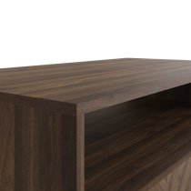 Cianna Wooden Coffee Table In Royal Walnut