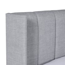 Allegro Fabric Super King Size Bed In Grey