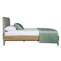 Hazel Wooden Double Bed In Oak Natural