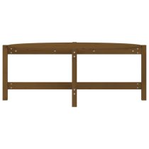 Laurel Solid Pine Wood Coffee Table In Honey Brown