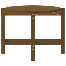 Laurel Solid Pine Wood Coffee Table In Honey Brown