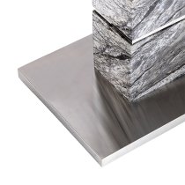 Parini High Gloss Console Table In Melange Marble Effect