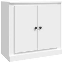 Vance Wooden Sideboard 2 Doors 6 Drawers In White