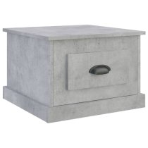 Vance Wooden Coffee Table With 1 Drawer In Concrete Effect