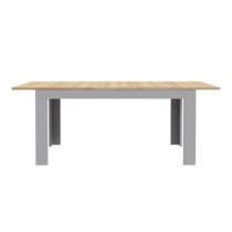 Belgin Extending Dining Table In Riviera Oak And Grey Oak