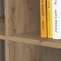 Mabon Wooden Bookcase With 1 Shelf In Artisan Oak