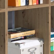 Mabon Wooden Bookcase With 1 Shelf In Artisan Oak