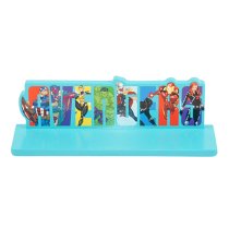 Marvel Avengers Wooden Childrens Wall Shelf In Blue