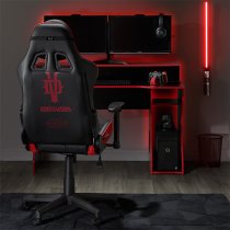 Darth Vader Hero Faux Leather Childrens Gaming Chair In Red