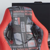 Star Wars Faux Leather Childrens Gaming Chair In Red