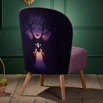 Snow White Childrens Fabric Accent Chair In Pink