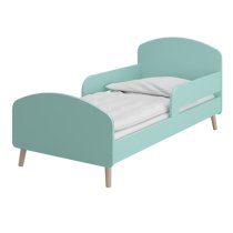 Giza Wooden Toddler Bed In Cool Mint