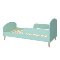 Giza Wooden Toddler Bed In Cool Mint