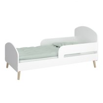 Giza Wooden Toddler Bed In Pure White