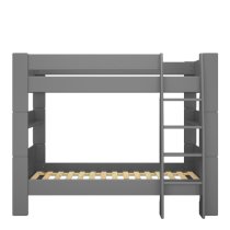 Satria Kids Wooden Bunk Bed In Folkestone Grey