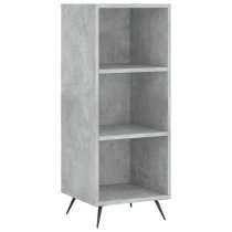 Lavey Wooden Shelving Unit With 2 Shelves In Concrete Effect