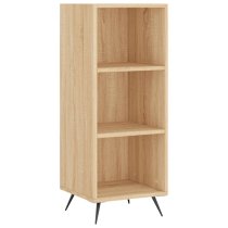 Lavey Wooden Shelving Unit With 2 Shelves In Sonoma Oak