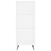 Lavey Wooden Shelving Unit With 2 Shelves In White