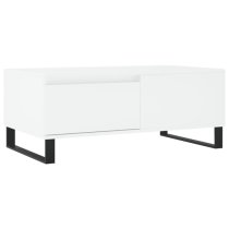 Henry Wooden Coffee Table With 1 Drawer In White