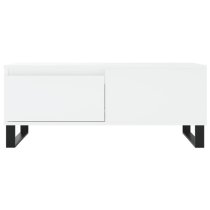 Henry Wooden Coffee Table With 1 Drawer In White