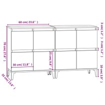 Peyton Wooden Sideboard With 8 Doors In White