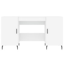 Waterford Wooden Computer Desk With 2 Doors In White