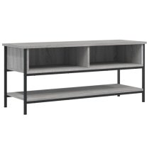 Tacey Wooden TV Stand With 2 Open Shelves In Grey Sonoma Oak