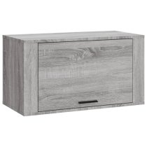 Cairns Wall Hung Wooden Shoe Storage Cabinet In Grey Sonoma Oak