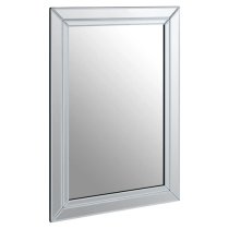 Sanford Large Square Bevelled Wall Mirror