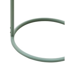 Tavira Metal Hanging Top Side Table Round In Green