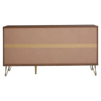 Flora Wooden Sideboard 2 Doors 3 Drawers In Veneering Effect