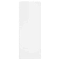 Barrie High Gloss Wall Mounted Storage Cabinet In White