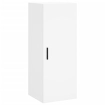 Carrara Wooden Wall Mounted Storage Cabinet In White