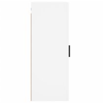 Carrara Wooden Wall Mounted Storage Cabinet In White