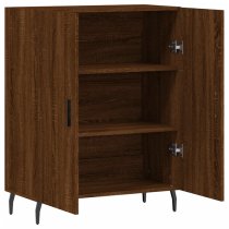 Derby Wooden Sideboard With 2 Doors In Brown Oak