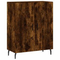 Derby Wooden Sideboard With 2 Doors In Smoked Oak