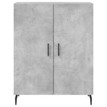 Derby Wooden Sideboard With 2 Doors In Concrete Effect