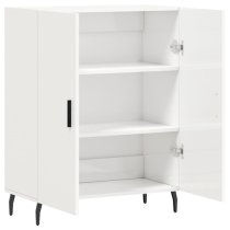 Derby High Gloss Sideboard With 2 Doors In White